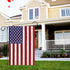 American Flag USA Garden Flag 12x18 Inch Double Sided, Patriotic 4th of July Yard Flag for Independence Day Outdoor House Decorations (1PC,ONLY FL...