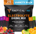 Fluid Tactical - Electrolyte Powder Drink Mix, Travel Ready Stick Packs, Extreme Re-Hydration, Low Sugar, Prevent Dehydration, Eliminate Cramps (V...