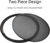 10" Speaker Grill Covers, Car Speaker Subwoofer Guard Protector, ABS Plastic Frame with Metal Mesh, Black - 2Pcs...