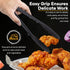 Kitchen Tongs for Cooking & Serving - Heat Resistant 66 Nylon, Non-Slip Grip, Slim Lightweight, Small, Easily Picks Up Small Foods, Dishwasher Saf...