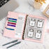 100 Envelopes Money Saving Challenge Book with Envelopes 100 Day Envelope Challenge Money Saving Binder Budget Book with Cash Envelopes, 5,050 Sav...