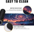 Moon Large Mouse Pad Night Sky Mousepad Forest Desk Mat, Big Full Keyboard and Mouse Pad Cool Desk Pad for Keyboard Mouse with Stitched Edges Anti...