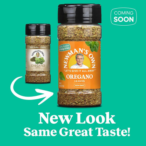 Newman's Own Fancy Oregano Leaves, Great for Sauces, Pizza, Pasta, Non-GMO, Kosher, 0.63 Oz. Bottle...