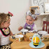 Pavilion Gift Company Izzy and Owie Four Piece Stackable Dinner Set, Leopard...