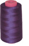 LA Linen 100% Polyester Cone Serger Thread, Purple AX743...