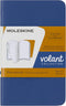 Moleskine Volant Journal, Soft Cover, XS (2.5" x 4") Plain/Blank, Forget-Me-Not Blue/Amber Yellow, 56 Pages (Set of 2)...