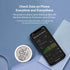 Qingping Digital Bluetooth Thermometer Hygrometer Lite with Swiss-Made Accurate Sensor Built-in, Accurate Temperature and Humidity Gauge for Indoo...