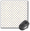 3dRose Print of Gold Bling Polka Dots Mouse Pad, 8" x 8" (mp_213095_1)...