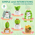 Imcrasy Crochet Kit | Crochet Kit for Beginners | Beginner Crochet Kit with Step by Step Video Lessons | 6 PC Potted Plants and Succulent Family C...