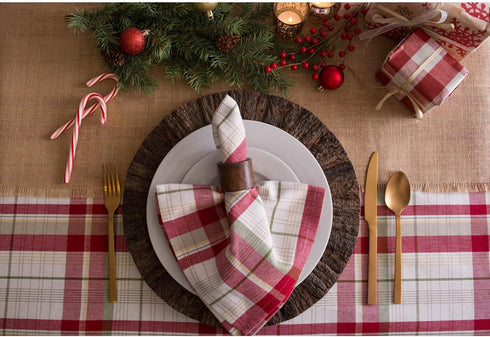 DII Basic Napkin Ring Collection, Decorative Rustic Farmhouse Style, Small Set, Wood Band, 4 Piece...