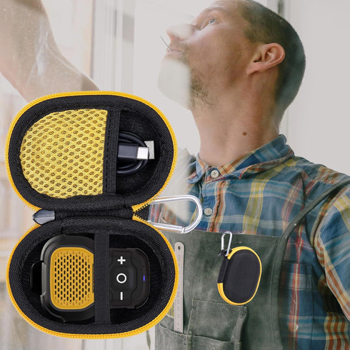 khanka Hard Case Replacement for noxgear 39g/DEWALT Jobsite (DCR008) USB-C Rechargeable Bluetooth Speaker(Case Only)...