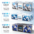 Hand-E Touch Blue Nitrile Disposable Gloves X Small 100 Count - Latex Free Medical Exam Gloves, Powder Free Food Safe Cooking Gloves...