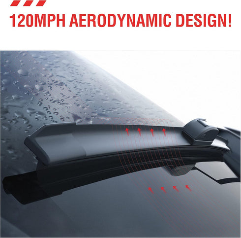 26"+16"+14" 3 Wipers Windshield Wiper Blades Replacement for Hyundai Tucson 2020-2016/Mazda CX7 CX-7 2012 2011 2010 2009 2008 2007+More Cars,Origi...