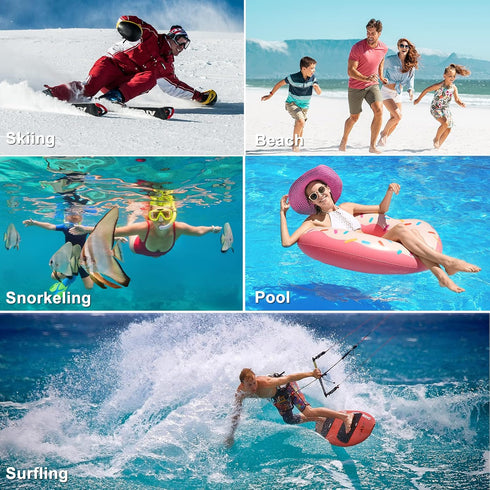 ProCase Waterproof Phone Pouch Case for Snorkeling, Underwater Dry Bag for iPhone 15 14 13 Pro Max 12 11, Galaxy S24 S23 S2 Ultra Note Pixel Up to...