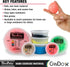 CanDo 10-0901 TheraPutty Standard Hand Exercise Putty, 2-ounce...