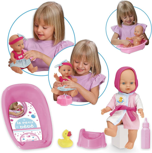 Loko Toys Group Ltd. 4M Loko Toys - Le Petite Babydoll Bathtime and Potty Playset...
