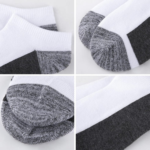 COOVAN Men Athletic Ankle Socks 12 pack Low Cut Short Cushion Casual Sock?12 pairs?...