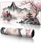 Watercolor Cherry Blossom Large Gaming Mouse Pad,Mouse Pad Gaming 31.5 x 11.8 in Mouse Mat Desk Pad,Large Desk Mat,Extended Keyboard Mousepad with...