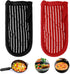 Striped Cast Iron Skillet Handle Cover, Pan Pot Handle Covers Heat Resistant, Hot Handle Covers Durable Pot Holder Sleeve, Machine Washable Handle...