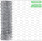 Chicken Wire 13.7 in x 236 in Poultry Wire Netting Hexagonal Galvanized Mesh Garden Fence Barrier for Craft Projects, Pet Rabbit Chicken Fencing...