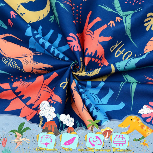 Cloele Dinosaur Fitted Crib Sheet for Boys 1 Pack Baby Nursery Sheet Soft Cozy Bed Sheet for Standard Crib and Toddler Mattresses - Navy Crib Matt...