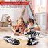 Transform Rc Cars for Boys 4-7 8-12, 2.4Ghz 1:18 Scale Remote Control Car Transforming Robot, One-Button Deformation 360° Rotation and Drift Car T...
