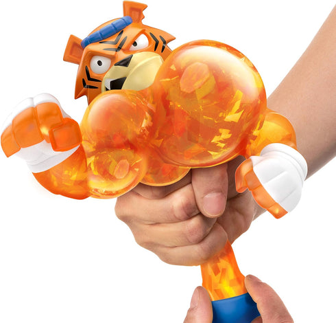 Heroes of Goo Jit Zu - Single Squishy Tiger Action Figure, Tygor...