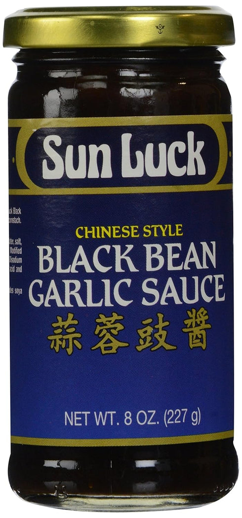 Sun Luck Black Bean Garlic Sauce, 8 oz...