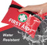 General Medi Mini First Aid Kit, 110 Piece Small First Aid Kit - Includes Emergency Foil Blanket, Scissors for Travel, Home, Office, Vehicle, Camp...