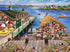 White Mountain Puzzles Lobster Pound 1000 Piece Jigsaw Puzzle...
