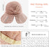Foldable Wide Brim Floppy Straw Beach Sun Hat,Summer Cap with Bowknot for Women Girls,Strap Adjustable...