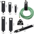 10 Pack Extension Cord Holder Organizer Heavy -Duty Hook and Loop Storage Strap Cable Straps Wrap Rope Organizer for Hanging Cables, Hoses, Ropes ...