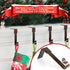 Christmas Stocking Holders for Mantle,4 Pack Adjustable Stocking Holder Non-Skid Stocking Hangers Lightweight Stocking Hooks for Fireplace Home De...