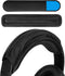 Geekria Medium Cooling-Gel Hook and Loop Headband Cover + Headband Pad Set Protector No Tool Needed Compatible with Razer, JBL, Plantronics, Sennh...