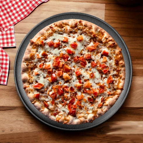 ProBake PB45 Teflon Xtra Non-Stick Pizza Pan, 12", Black...