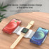 Magnetic Wireless Charging Station 3-in-1, Foldable, Magnetic Fast Charger for iPhone 15/14/13/12 Pro Max, Smart Watch and Ear Buds(White)...