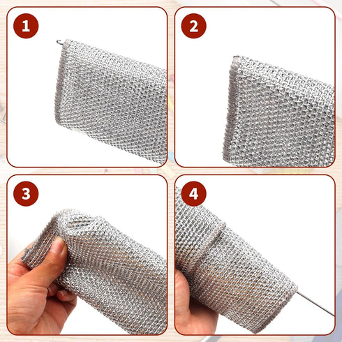 4PCS Loop Turner Tool for Sewing Tool & Silicone Beads, Knot-Grippers-Tool & Drawstring Threader Tool, Crochet Sewing Concepts& Tongue Crochet Too...