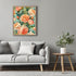Posterizer 1 pcs-natural wild orange flowers for chic wall decor-Floral & Botanical Art-Abstract & Modern Art-Decor for Home & Office- UNFRAMED Wa...