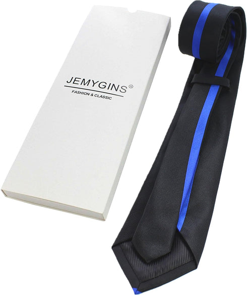 JEMYGINS Stripe and plaid Tie...
