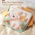 hahaland Baby Books 0-6 Months,Tummy Time Sensory Baby Toys 6 to 12 Months Touch Feel Book Textured Animals Mirror & Crinkle Paper Christmas Stock...
