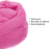 uxcell Needle Felting Wool, 1.76oz Natural Fibre Wool Roving Yarn Wool Felting Supplies for Needle Felting Yarn DIY Handcrafts, Bright Purple...