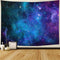 Lahasbja Galaxy Tapestry Blue Starry Sky Universe Space Tapestries Wall Hanging Mysterious Nebula Stars Backdrop for Living Room Dorm...