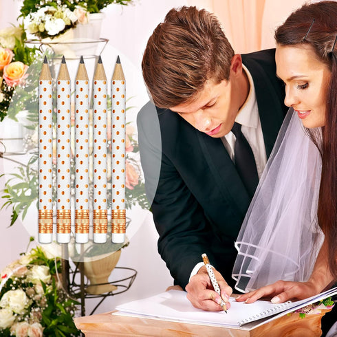 50 Pcs Half Pencils with Eraser Golf Pencils for Baby Bridal Shower Mini Game Pencils Sharpened Pencils Wooden Pocket Pencils for Wedding School O...