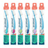 Preserve Eco Friendly Adult Toothbrushes, Made in The USA from Recycled Plastic, Soft Bristles, Paperboard Package, Colors Vary, 6 Count (Soft)...