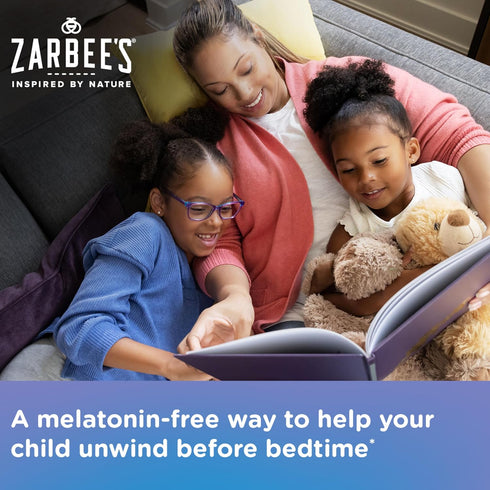 Zarbee's Gentle Bedtime Gummies for Kids - Melatonin-Free Blend of Natural Honey, Raspberry Lemon, and Chamomile Helps Children Unwind and Relax t...