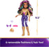 Unicorn Academy, Sophia Doll with Rainbow-Streaked Hair, 6 Fashion Accessories & Hair Styling Tool, 9.5”, Dolls & Unicorn Toys for Girls Ages 4 an...