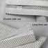 OUGAR8 Refrigerator Door Handle Covers Handmade Decor Protector for Ovens, Dishwashers.Keep Your Kitchen Appliance Clean from Smudges,Food Stains(Rhombus Gray,12" L4 W)