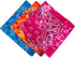 CoverYourHair - Tie Dye & Paisley Bandanas - 6 Pack Colorful Cotton Bandanas...