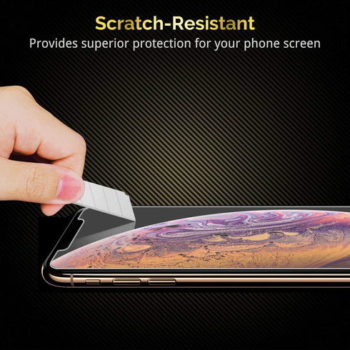 UNBREAKcable 3-Pack Screen Protector for iPhone 11 Pro/X/XS 5.8", 9H Premium Tempered Glass Screen Protector for iPhone X/iPhone Xs/iPhone 11 Pro ...