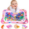 Infinno Tummy Time Mat Premium Baby Water Play Mat for Infants and Toddlers Baby Toys for 3 to 24 Months, Strengthen Your Baby's Muscles, Pink The...